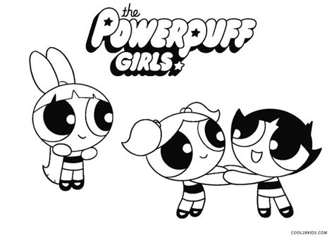 Free Printable Powerpuff Girls Coloring Pages