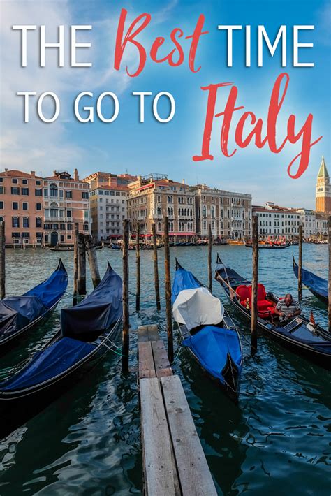The Best Time To Go To Italy The Blonde Abroad