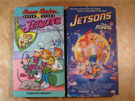 Jetsons The Movie The Jetsons First Episodes Hanna Barbera Vhs St Eds Ebay