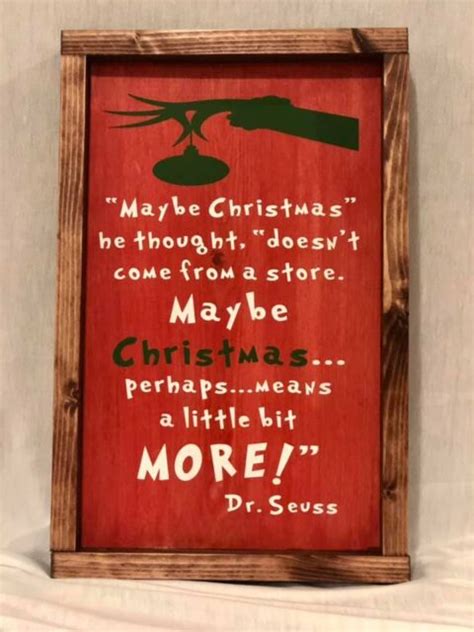 Dr Seuss The Grinch Christmas Quote Wenger Designs