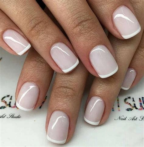Simple French Mani Ideas To Beautify Your Style French Tip Nails