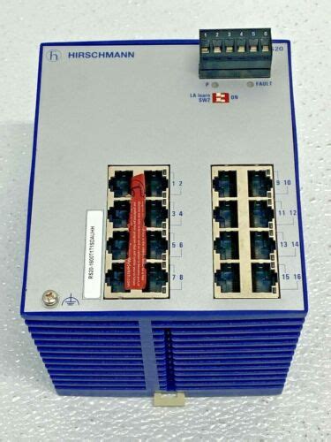 Hirschmann Rs Ethernet Rail Switch Port T T Sdauhh D Ebay