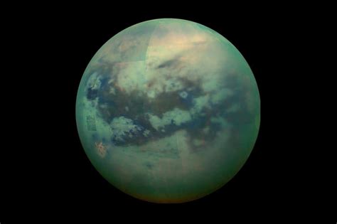 Nasa Releases Best Ever Image Of Titan Saturns Largest Moon