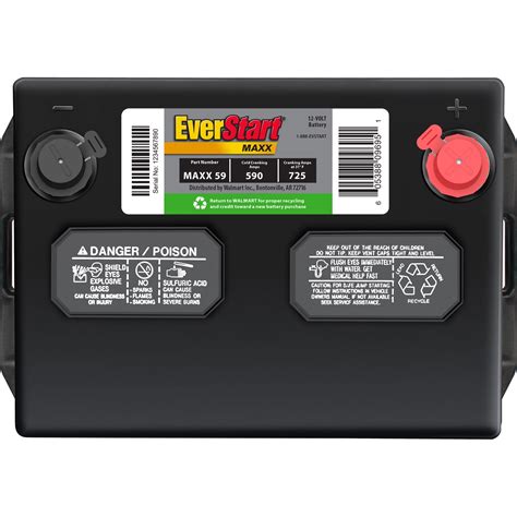 Buy Everstart Maxx Lead Acid Automotive Battery Groups Size 59 12