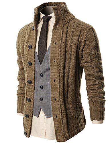 Cable Knit Cardigan Sweaters Mens An Fabrics