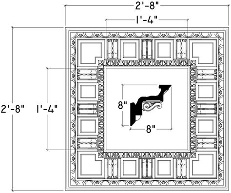 Ceiling Plan Design Cadbull