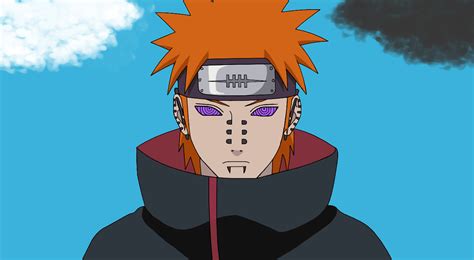 Pain Fan Art Any Ideas For The Background Rnaruto