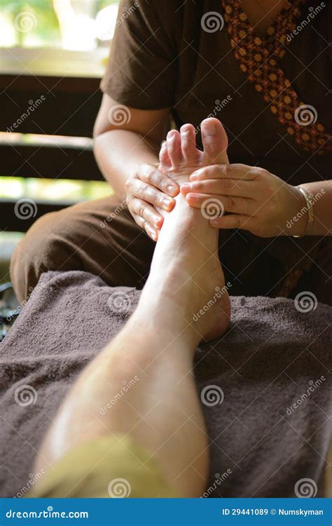 Thai Spa Foot Massage Royalty Free Stock Images Image 29441089
