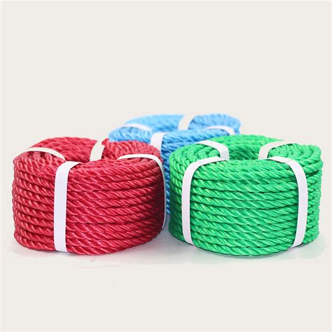 Wholesale Twisted Pe Polyethylene Rope For Outdoor Use Manufacturer And