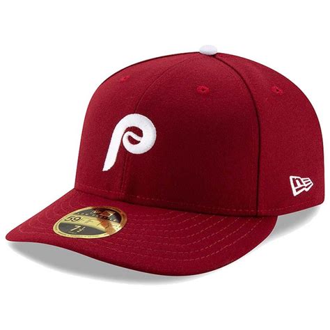 Mens Philadelphia Phillies New Era Maroon Alternate Authentic