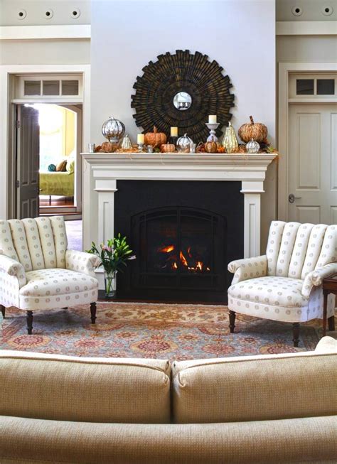 Autumn Fireplace Mantel Inspirations French Country Jhmrad 154471
