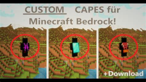 Coole Custom Capes In Minecraft Download Mcpe Dl Addon Vorstellung