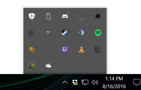 System Tray Icons Blur And Darken Until They Disappear