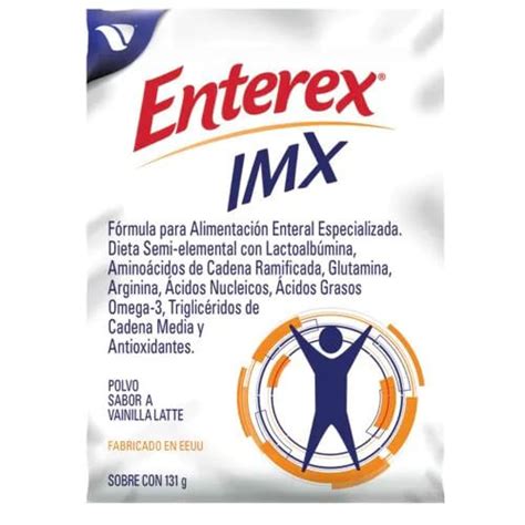 Enterex Imx Sabor Vainilla Latte Sobre Con 131 G Farmacias Klyns