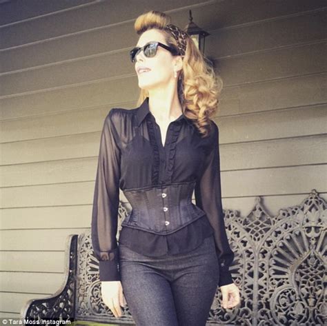 Tara Moss Reveals How Wearing Corsets Has Helped Her To Manage Her