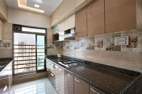 Mrlalit Sharmas Residence In Kharghar Delecon Design Company Kitchen