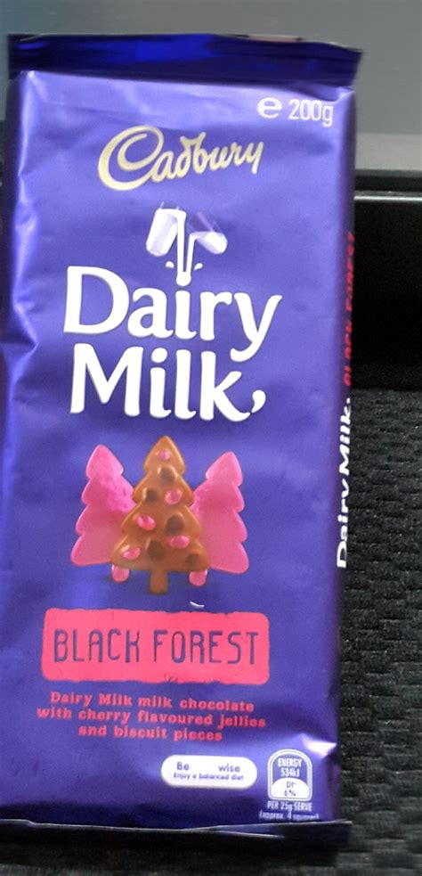 Search results for #cadbury dairy milk black forest bar 45g. Cadbury Dairy Milk Black Forest reviews