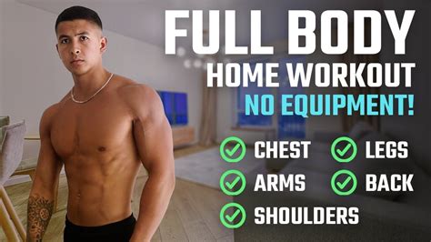 How To Build Muscle At Home The Best Full Body Home Workout For Growth