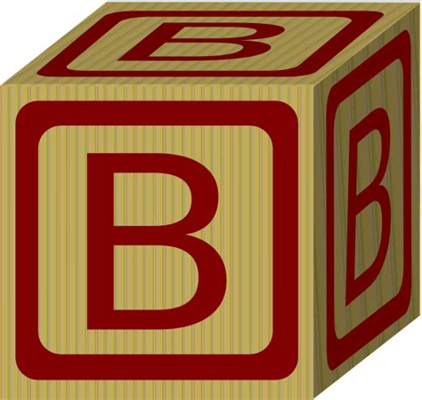 Alphabet Block Letters Clip Art