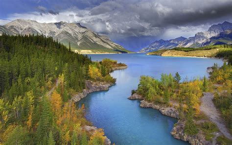 Banff National Park In Canada Wallpaper For Widescreen Desktop Pc