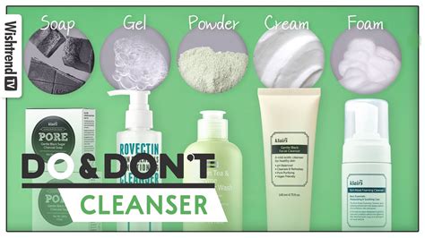 Find Your Best Face Cleansers How To Use Dayandnight Texture Type