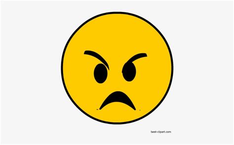 Download Angry Face Clip Art Red Angry Clip Art Transparent Png