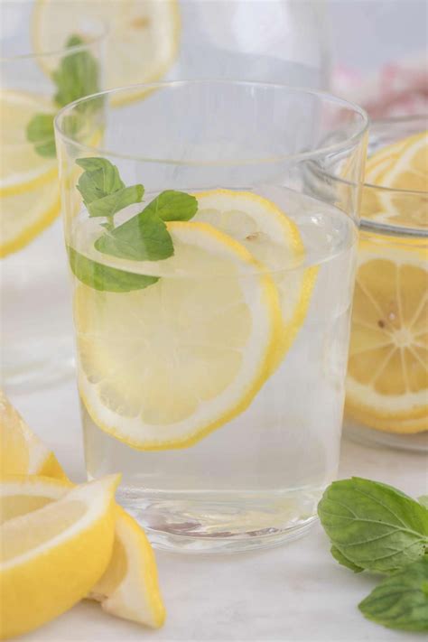 Lemon Water The Harvest Kitchen