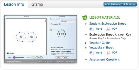 Explore learning gizmo answer key ionic bonds. Krista's eLearning Journey: Using an ExploreLearning Gizmo as a Pre-Lab