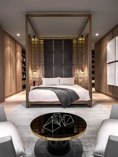 Departamento En China Por Yabu Pushelberg Modern Master Bedroom