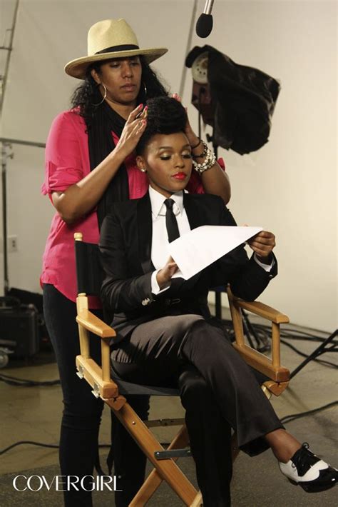 Snapped Backstage At Covergirl Janelle Monáes First Covergirl Photo