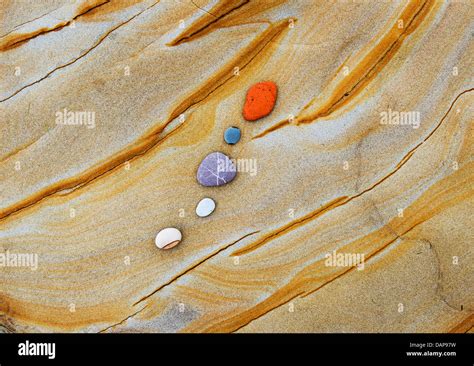 Pebbles Rocks Crack Geology Hi Res Stock Photography And Images Alamy