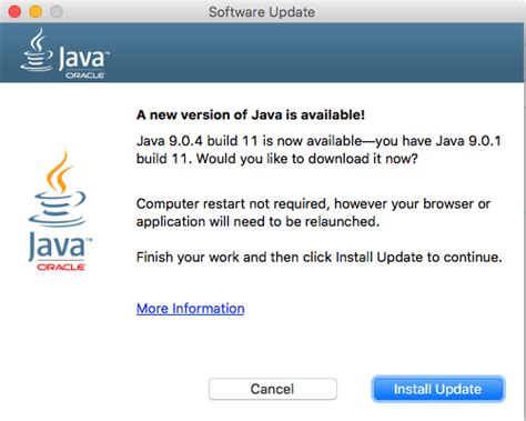 How To Update Java On Macos Java Programming Tutorials