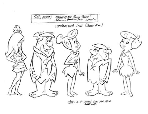Hanna Barbera Model Sheet Emoticons Animados Desenhos Da Infancia