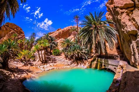 The Mountain Oasis Of Chebika Tunisia Atlas Mountains Flickr