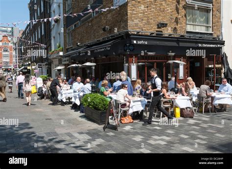 Sofra Restaurant St Christophers Place London Uk Stock Photo Alamy