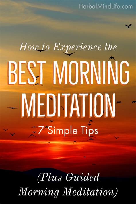 We look at the price and subscription of each app, as well as the pros and cons, to help people find the best meditation app for their needs and routine. The Best Morning Meditation for Beginners (Plus 10 Minute ...