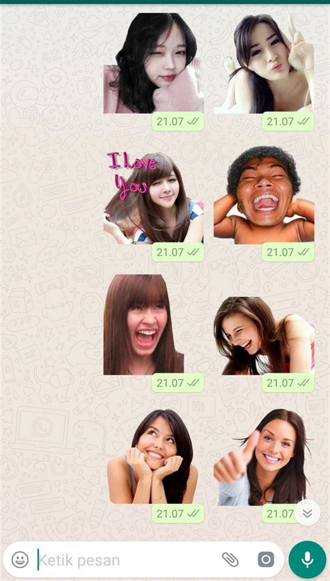 20 Whats App Sticker Hot Konsep Terkini