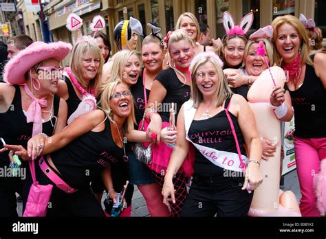 Uk Hen Party Hi Res Stock Photography And Images Alamy