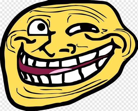 Troll de internet trollface dibujo rabia meme cómico troll smiley