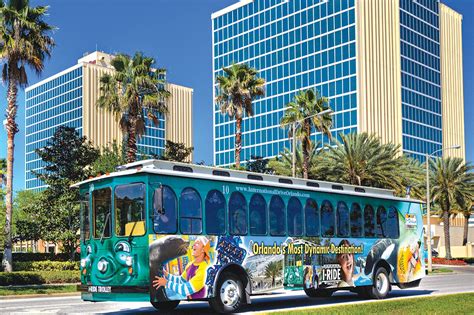 I Ride Trolley Orlando Public Transportation Within International