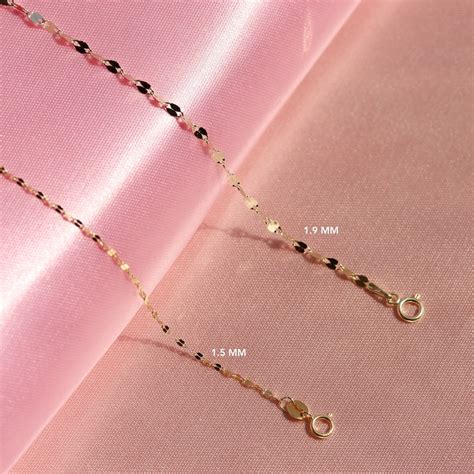 14k Gold Chain Necklace Delicate Dainty Layered Necklace Etsy