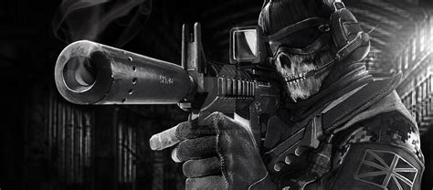 Ghost Call Of Duty Modern Warfare Art By Fargus109 On Deviantart
