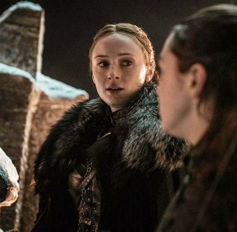Sansa And Arya In Game Of Thrones Season Episode