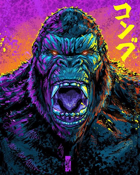 Godzilla Vs Kong On Twitter Now This Is A Fanartfriday Fit For Two