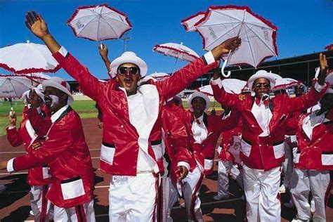 Cape Minstrel Carnival South Africa Celebrated On New Years Day