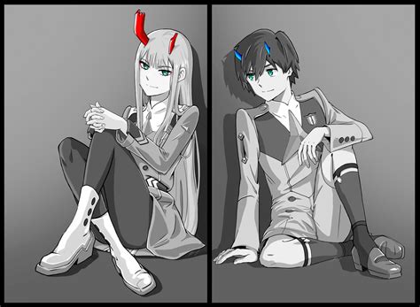 Tons of awesome hiro and zero two wallpapers to download for free. Hiro and Zero Two : DarlingInTheFranxx