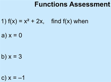 Functions