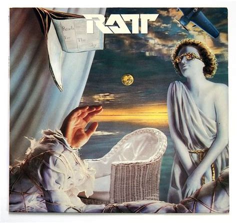 Ratt Reach For The Sky Lp Album Cover Art Cover Art Album Art