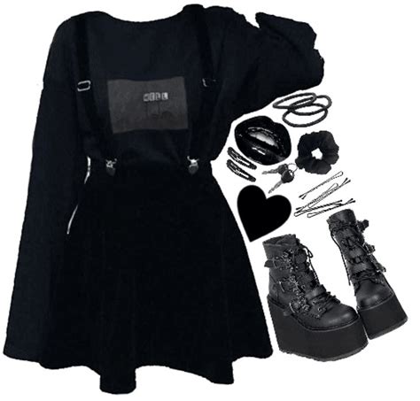 Emo Soft Girl Outfit Shoplook Cute Emo Outfits Soft Girl Outfit