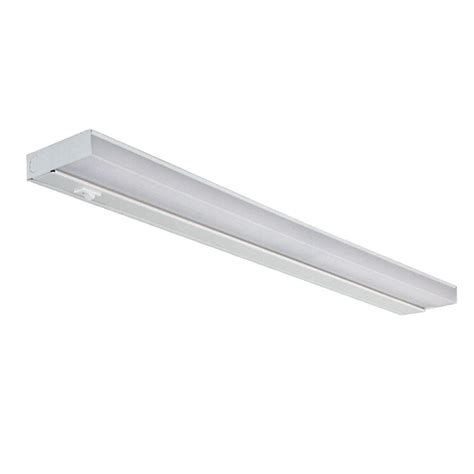Options for undercabinet fixtures have expanded in recent years, but you can still find many of the popular. 24 in. White Fluorescent Under Cabinet Light Fixture ...